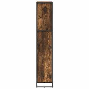 Knihovna Kouřový dub 80 x 30 x 155 cm kompozitní dřevo - obrázek 6