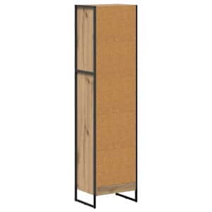 Knihovna 40 x 30 x 155 cm kompozitní dřevo Umělecký dub - obrázek 7