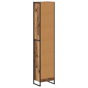 Knihovna Staré dřevo 80 x 30 x 155 cm kompozitní dřevo - obrázek 7