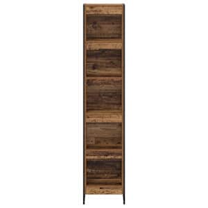 Knihovna Staré dřevo 80 x 30 x 155 cm kompozitní dřevo - obrázek 5
