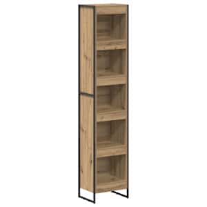 vidaXL Raamaturiiul 40 x 30 x 189,5 cm Tehispuit Artisani tamme