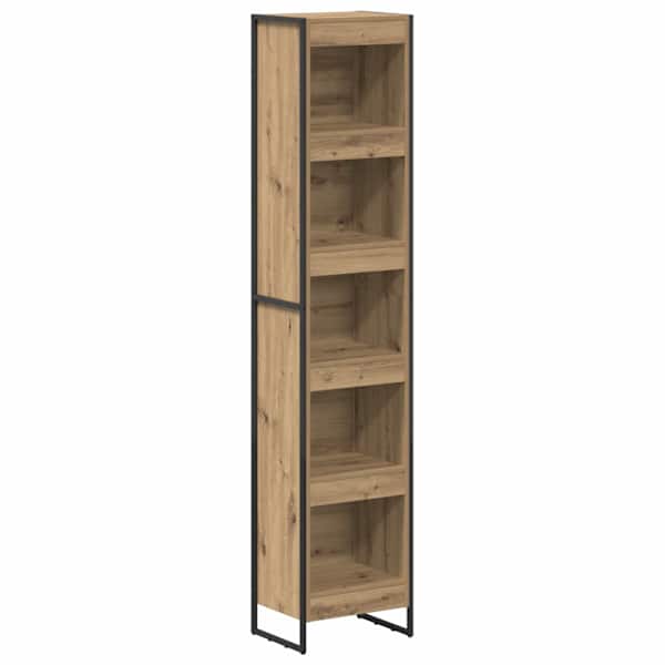 vidaXL Raamaturiiul 40 x 30 x 189,5 cm Tehispuit Artisani tamme