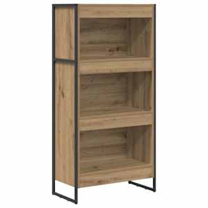 Knihovna 60 x 30 x 121 cm kompozitní dřevo Umělecký dub - obrázek 2