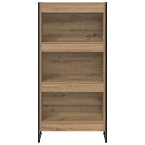 Knihovna 60 x 30 x 121 cm kompozitní dřevo Umělecký dub - obrázek 5