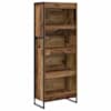 vidaXL Raamaturiiul 60 x 30 x 155 cm Tehispuit Vana puit