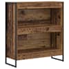 vidaXL Raamaturiiul 80 x 30 x 86,5 cm Tehispuit Vana puit