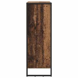 Knihovna Staré dřevo 80 x 30 x 155 cm kompozitní dřevo - obrázek 6