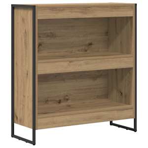 Knihovna 80 x 30 x 86,5 cm kompozitní dřevo Umělecký dub - obrázek 2
