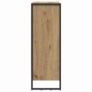 Knihovna 80 x 30 x 86,5 cm kompozitní dřevo Umělecký dub - obrázek 6