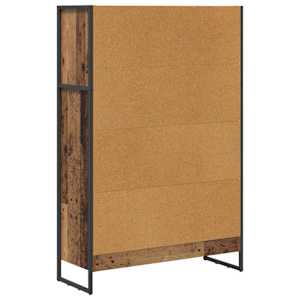 Knihovna Staré dřevo 80 x 30 x 121 cm kompozitní dřevo - obrázek 7