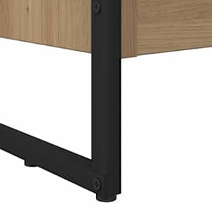 Knihovna 80 x 30 x 121 cm kompozitní dřevo Umělecký dub - obrázek 9