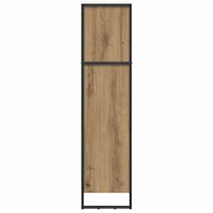Knihovna 80 x 30 x 121 cm kompozitní dřevo Umělecký dub - obrázek 6