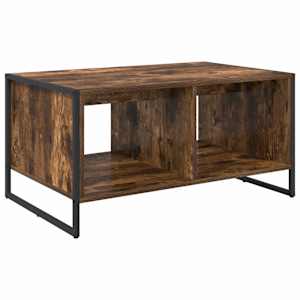 Konferenční stolek Kouřový dub 80 x 50 x 40 cm kompozitní dřevo - obrázek 7