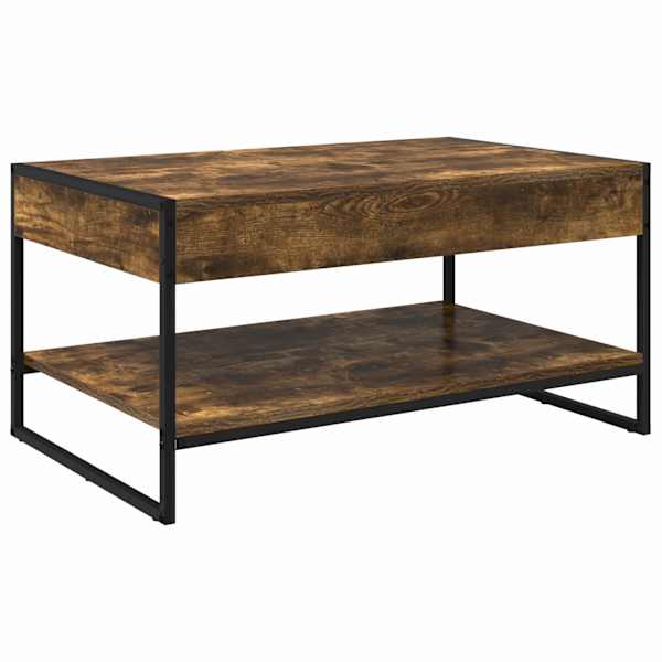 vidaXL Kohvilaud Suitsu tamm 80 x 50 x 40 cm Tehispuit