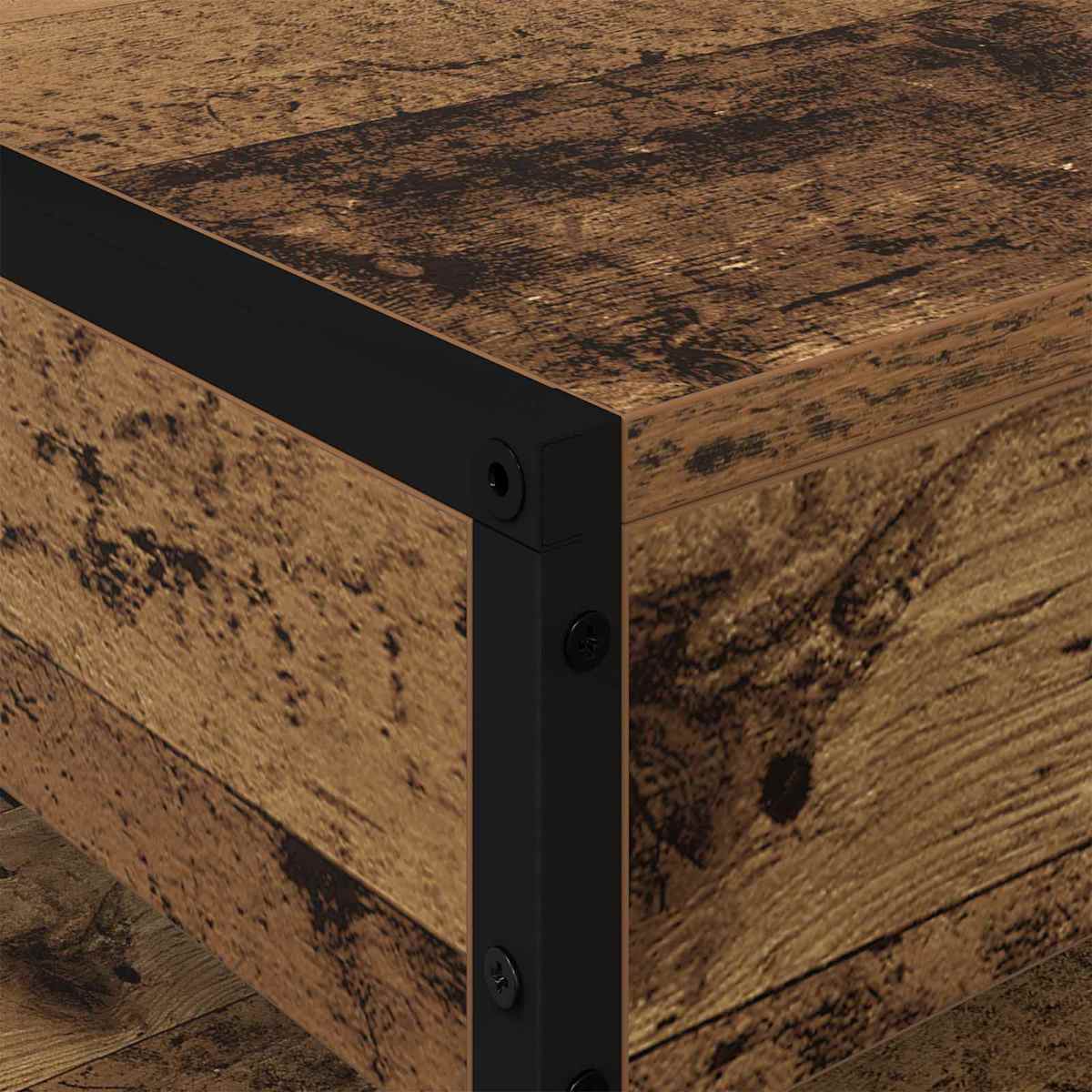 Sofabord 80 x 50 x 40 cm Konstrueret træ - Billede 8