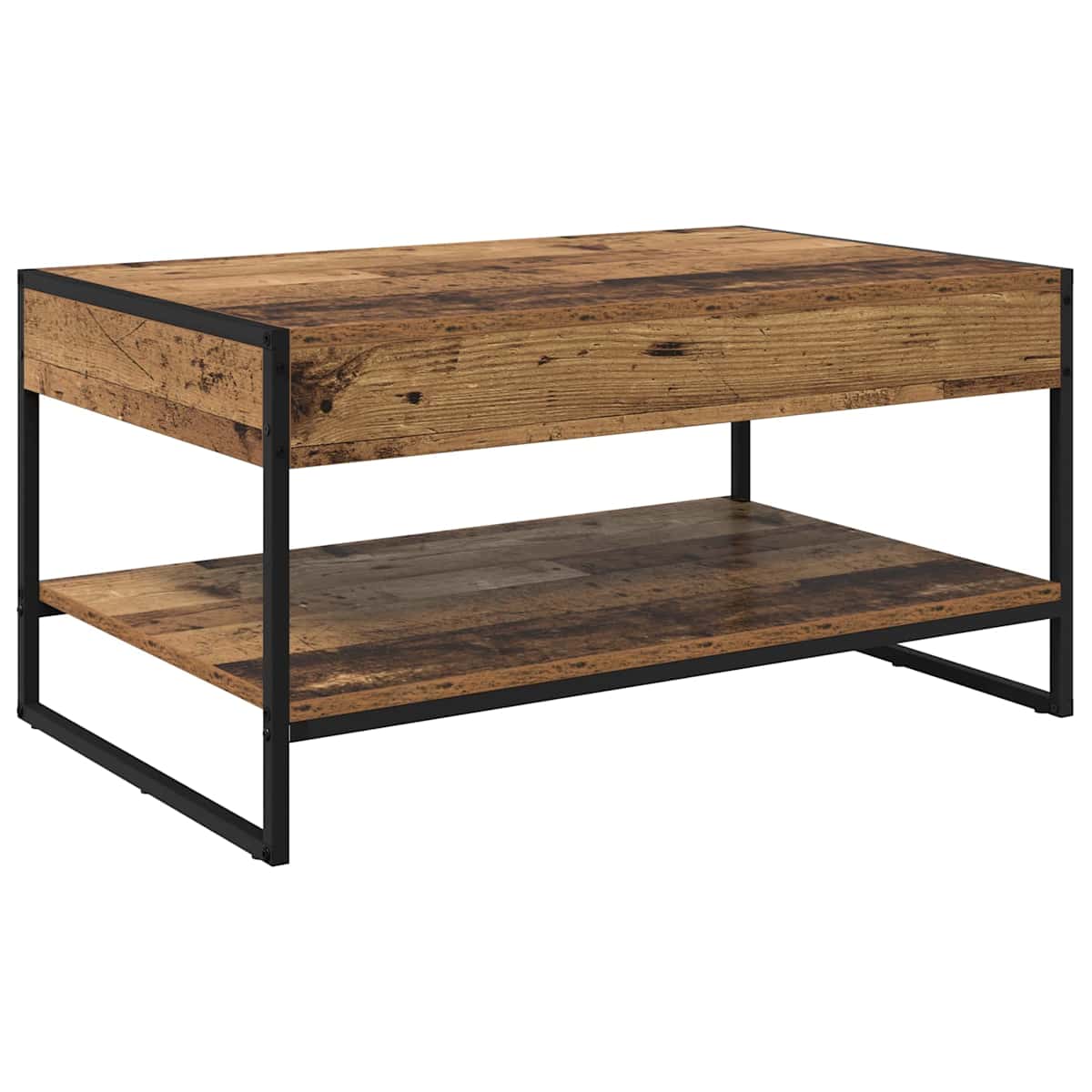 Sofabord 80 x 50 x 40 cm Konstrueret træ - Billede 2