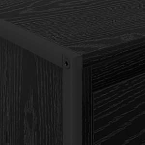 Konferenční stolek Černý dub 100 x 46 x 40 cm kompozitní dřevo - obrázek 9