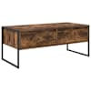 vidaXL Kohvilaud Suitsu tamm 100 x 46 x 40 cm Tehispuit