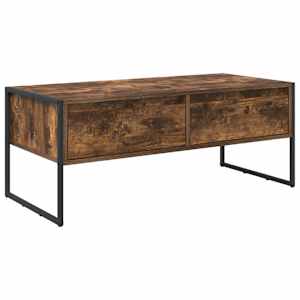 vidaXL Kohvilaud Suitsu tamm 100 x 46 x 40 cm Tehispuit