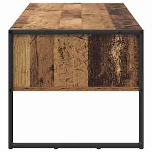 Konferenční stolek se zásuvkou Staré dřevo 100 x 46 x 40 cm - obrázek 7