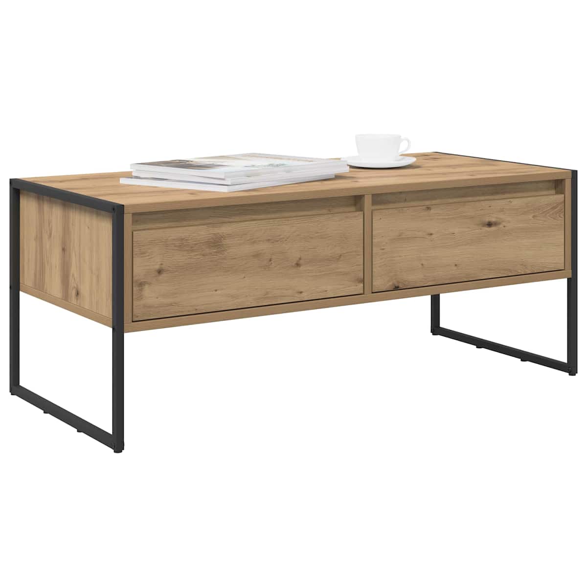Sofabord 100 x 46 x 40 cm Konstrueret træ - Billede 3