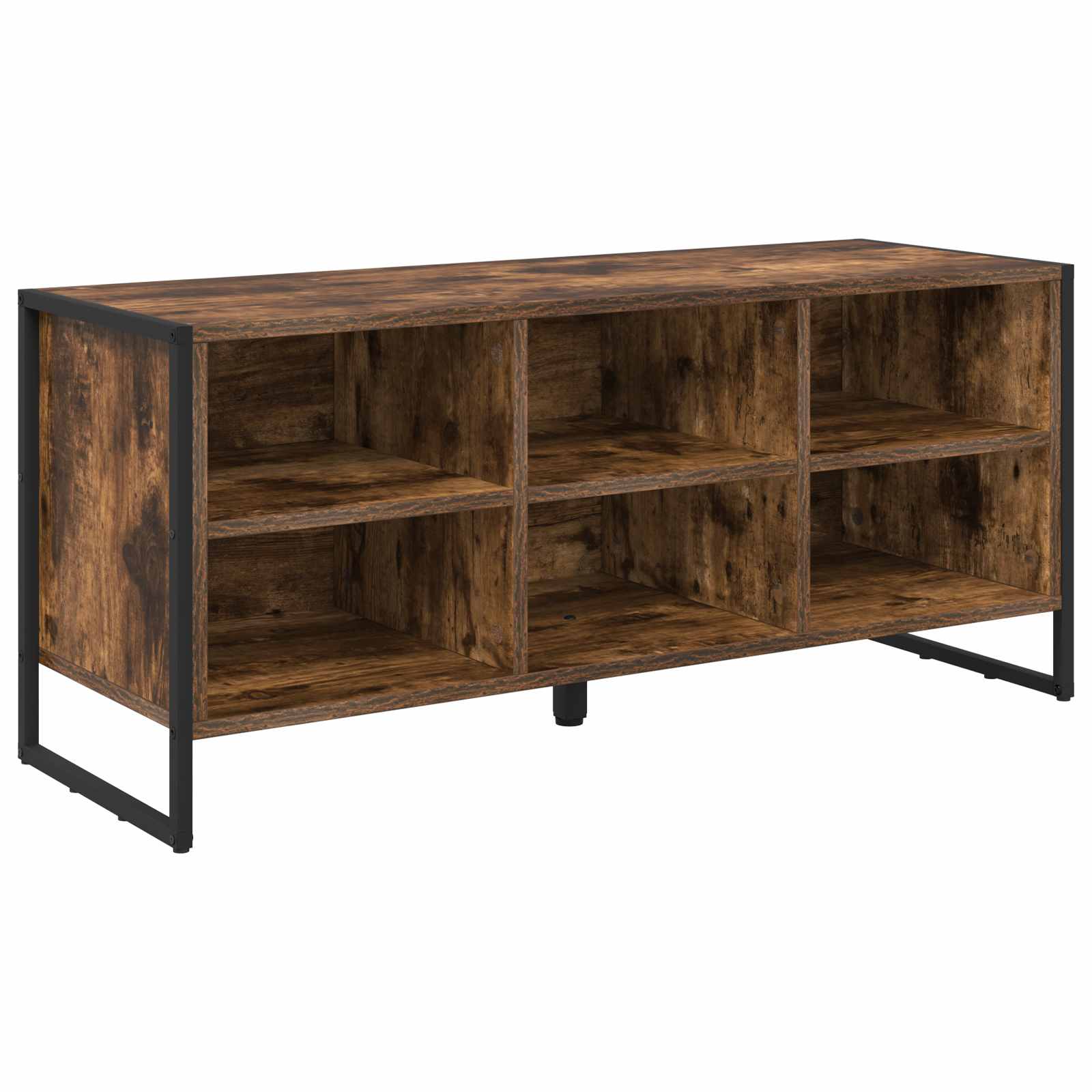 Thumbnail - vidaXL Schuhschrank Raucharbe 60 x 35 x 44 cm Holzwerkstoff