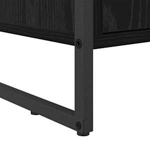 Skříň na obuv Černý dub 79 x 36 x 100 cm kompozitní dřevo - obrázek 10
