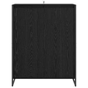 Skříň na obuv Černý dub 79 x 36 x 100 cm kompozitní dřevo - obrázek 6