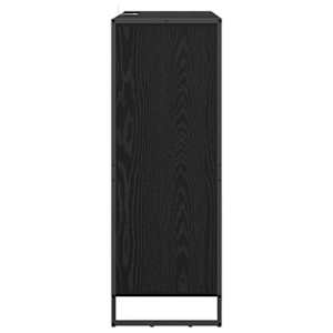 Skříň na obuv Černý dub 79 x 36 x 100 cm kompozitní dřevo - obrázek 7
