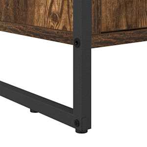 Skříň na obuv Kouřový dub 79 x 36 x 100 cm kompozitní dřevo - obrázek 10