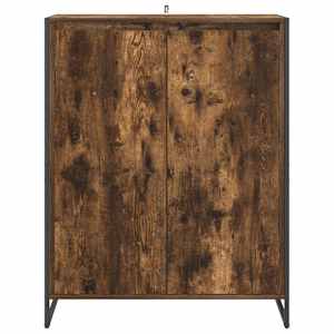 Skříň na obuv Kouřový dub 79 x 36 x 100 cm kompozitní dřevo - obrázek 6