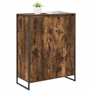 Skříň na obuv Kouřový dub 79 x 36 x 100 cm kompozitní dřevo - obrázek 3