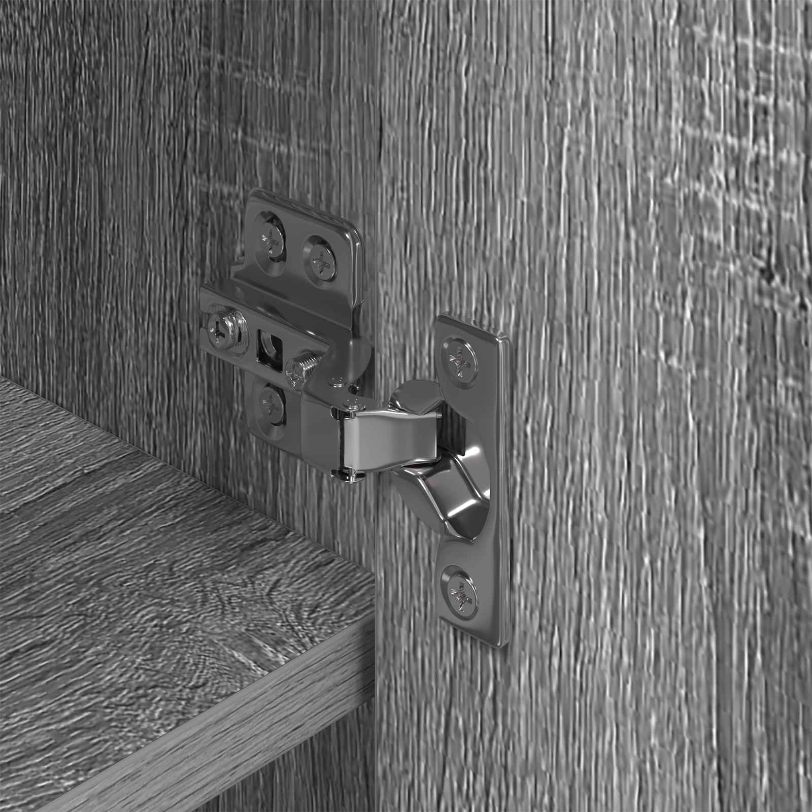 Kenkäkaappi ovella Harmaa Sonoma 79 x 36 x 100 cm Tekninen puu - Image 11