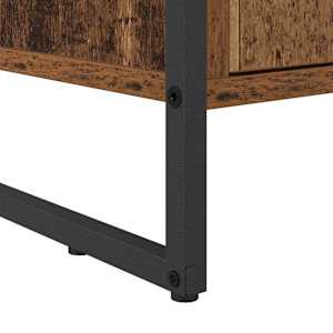 Skříň na obuv Staré dřevo 79 x 36 x 100 cm kompozitní dřevo - obrázek 10