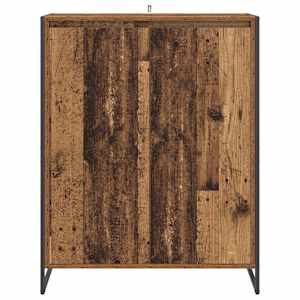 Skříň na obuv Staré dřevo 79 x 36 x 100 cm kompozitní dřevo - obrázek 6