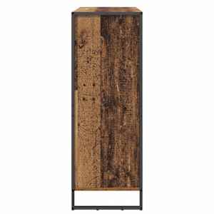 Skříň na obuv Staré dřevo 79 x 36 x 100 cm kompozitní dřevo - obrázek 7