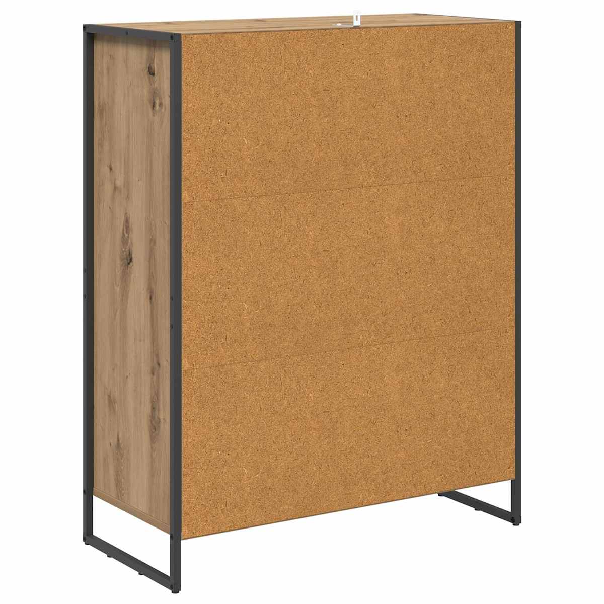 Sko skab med dør 79 x 36 x 100 cm Konstrueret træ - Billede 8