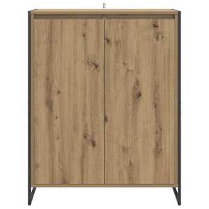 Skříň na obuv Umělecký dub 79 x 36 x 100 cm kompozitní dřevo - obrázek 6