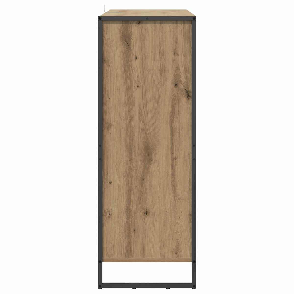 Sko skab med dør 79 x 36 x 100 cm Konstrueret træ - Billede 7