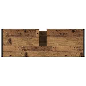 Koupelnová skříň Staré dřevo 90 x 30 x 60 cm kompozitní dřevo - obrázek 9