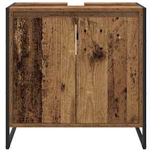 Koupelnová skříň Staré dřevo 60 x 30 x 60 cm kompozitní dřevo - obrázek 6