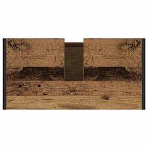 Koupelnová skříň Staré dřevo 60 x 30 x 60 cm kompozitní dřevo - obrázek 9