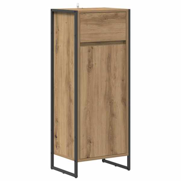 vidaXL Vannitoa kapp Artisani tamme 40 x 30 x 100 cm Tehispuit