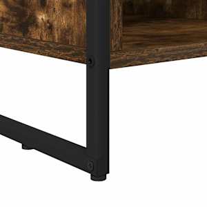 Televizní skříň Kouřový dub 100 x 36 x 49,5 cm kompozitní dřevo - obrázek 10