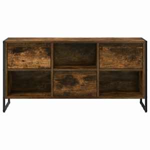 Televizní skříň Kouřový dub 100 x 36 x 49,5 cm kompozitní dřevo - obrázek 6