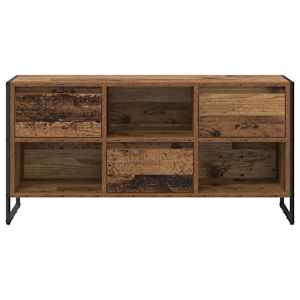 Televizní skříň Staré dřevo 100 x 36 x 49,5 cm kompozitní dřevo - obrázek 6
