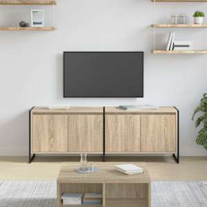 TV omarica Sonoma 140 x 36 x 49.5 cm Konstruiran les