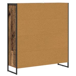 Knihovna Staré dřevo 99,5 x 30 x 108,5 cm kompozitní dřevo - obrázek 7