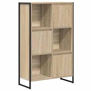 vidaXL Raamaturiiul 68 x 30 x 108.5 cm Tehispuit Sonoma