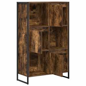 Knihovna Kouřový dub 68 x 30 x 108.5 cm kompozitní dřevo - obrázek 5